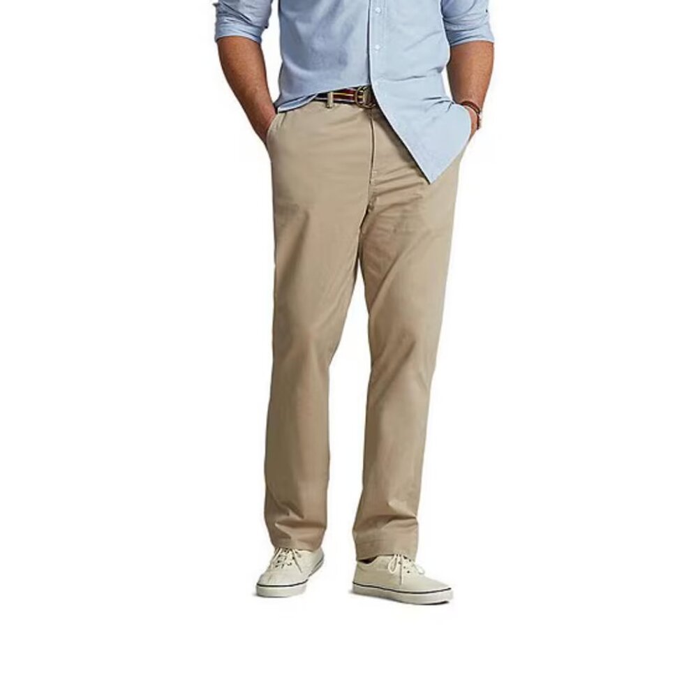 POLO RALPH LAUREN 34x32 Old Money Quiet Luxury Classic Fit Stretch Chino Pants